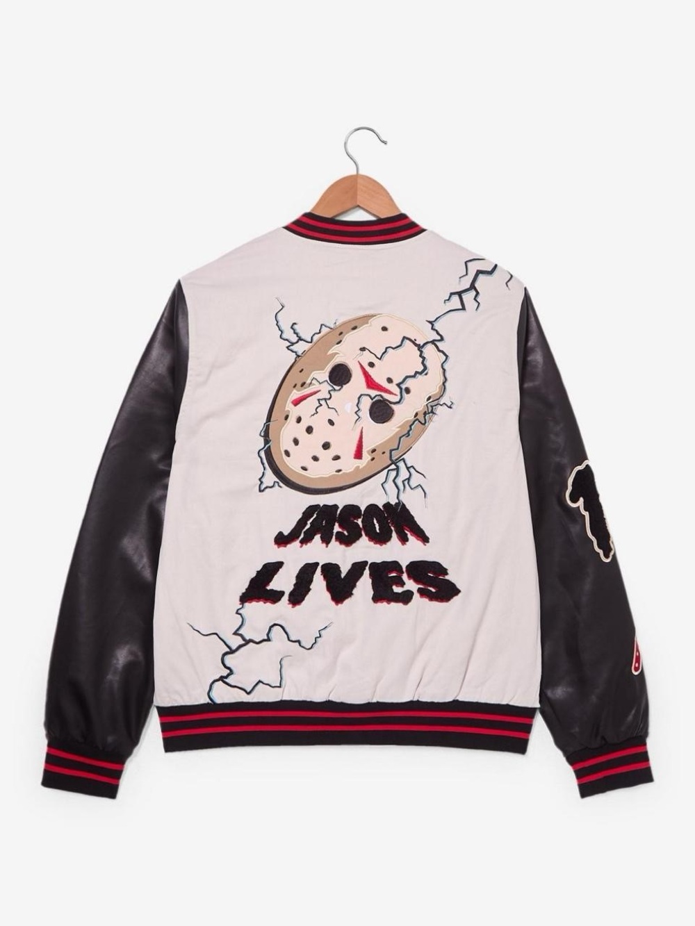 XS Friday the 13th Jason Voorhees Varsity Jacket
